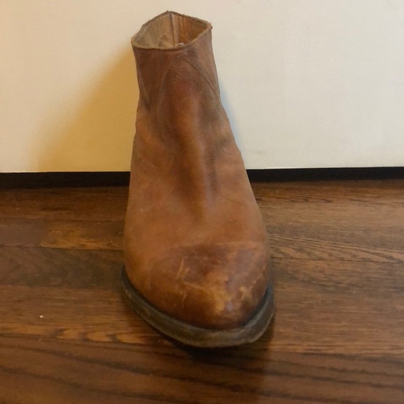 Slip on cow boy ankle boot - Picture 3 of 5